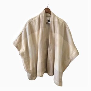 Universal Threads Tan Poncho Shrug Size OSFM